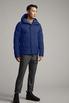 Chamarras Canada Goose Hombre Mexico - Armstrong Chaqueta De Plumas Azules VI4390216
